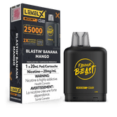 Level X Flavour Beast Boost Pod - Blastin' Banana Mango available on Canada online vape shop